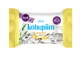 Lahja kohupiim vanilliiniga, 200 g