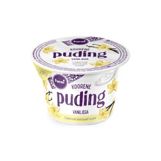 Koorene puding vaniljega, 230 g