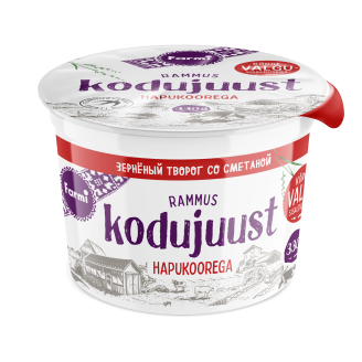 Kodujuust hapukoorega, 330 g